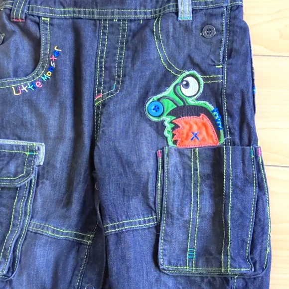 NEW with Tags Next 2Pc Shirt/Denim Jumper 1.5 - 2 Years - Picture 9 of 13